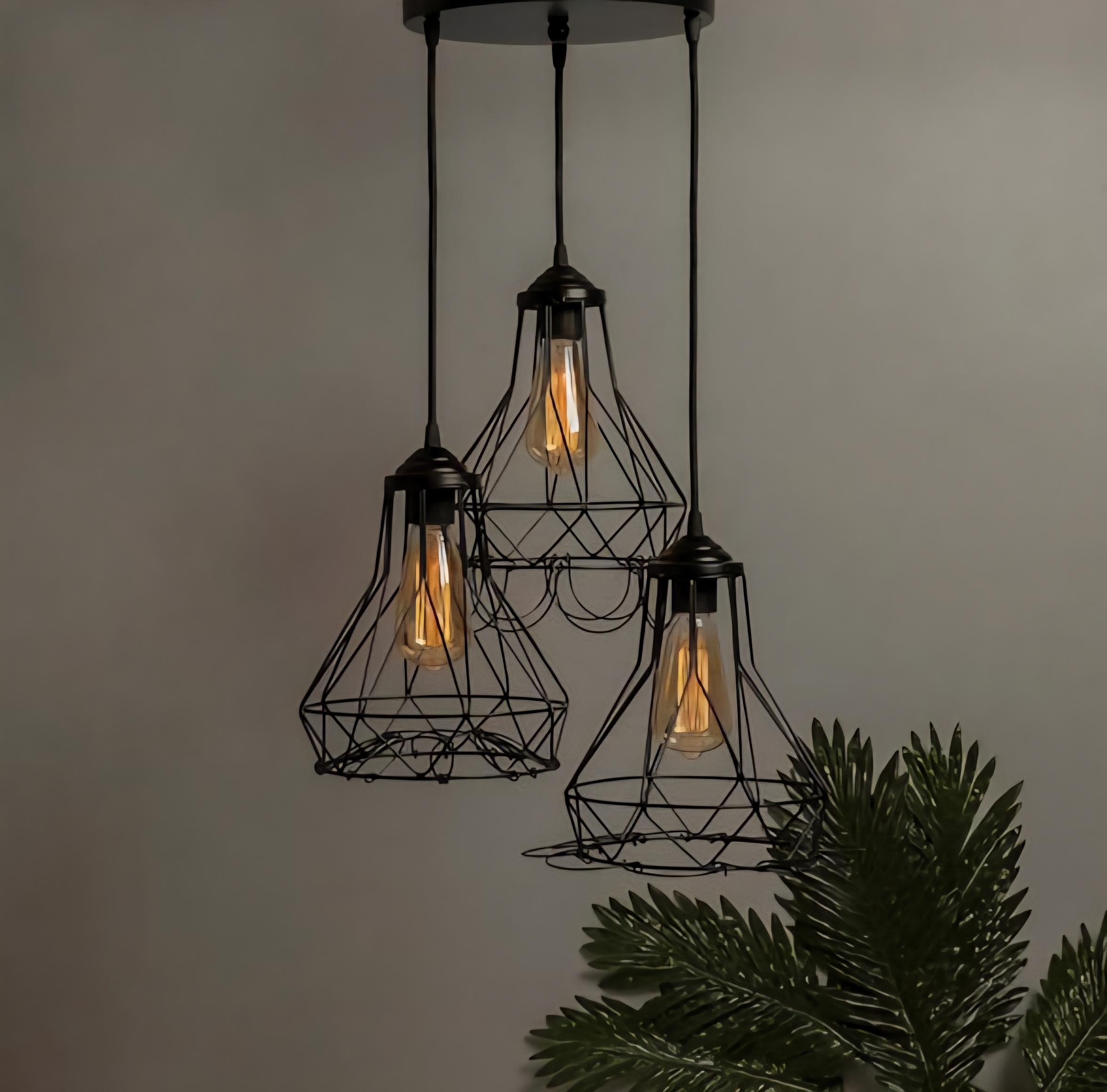 Home homesake glass cluster ceiling lamp