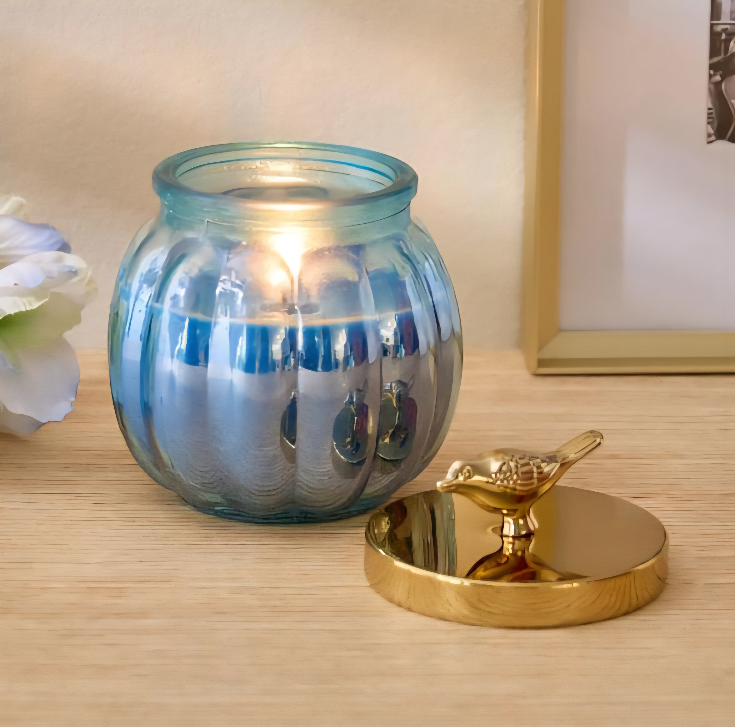 enchanted woody lemon scented jar candle enchanted woody lemon scented jar candle