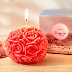 Home Redolence Bulgarian Blush Rose Scented Candle