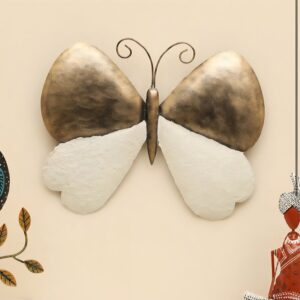 Modern minimaslistic Metal Butterfly Wall Accent- Large