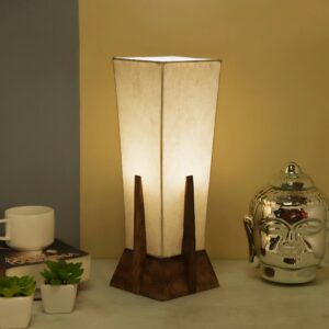 melody shellacs metal table lamp