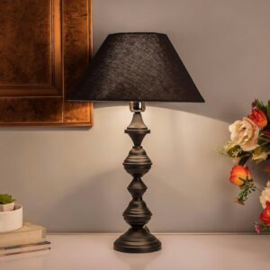 melody shellacs metal table lamp