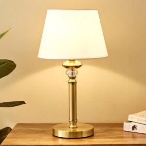 melody shellacs metal table lamp
