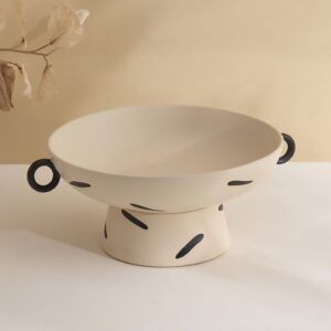 Home corsica aluminium craved potpourri bowl
